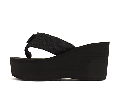 Oxley-S Womens EVA Flip Flop Platform Sandals