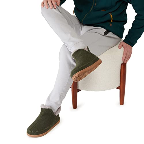 Dearfoams Men's Brixen Alpine Camping Slipper