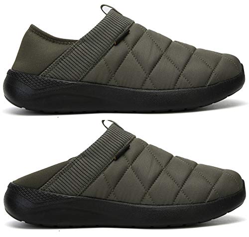 KUBUA Plush Slip-On Loafers for Men and Women Indoor-Outdoor