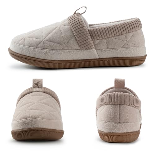 RockDove Women's Cuff Knit Closed Back Slipper